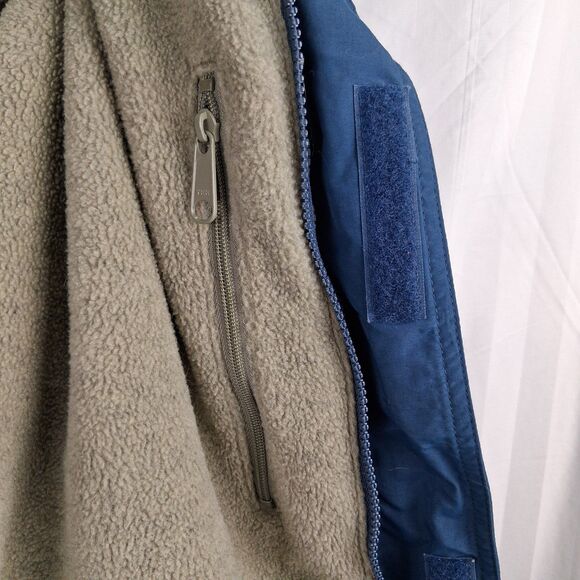 Cabela’s Gore-Tex Mens Size L Black Parka Jacket Waterproof Fleece Lined Size L - Picture 14 of 16